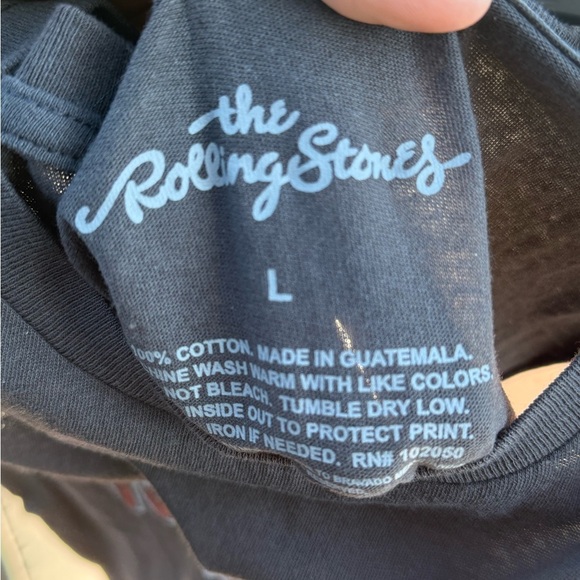 The Rolling Stones Charcoal Tee - Picture 2 of 2